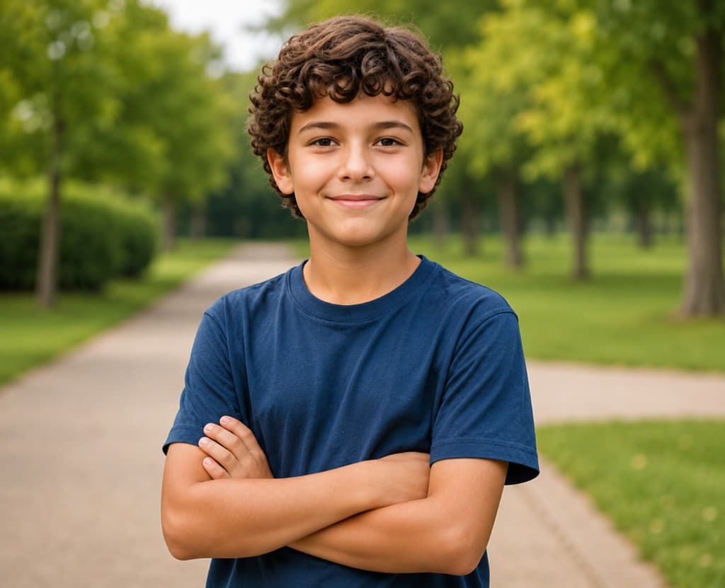 Teen patient portrait